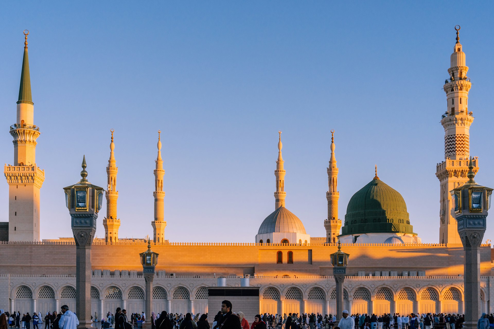 Holy Kaaba at Masjid al-Haram